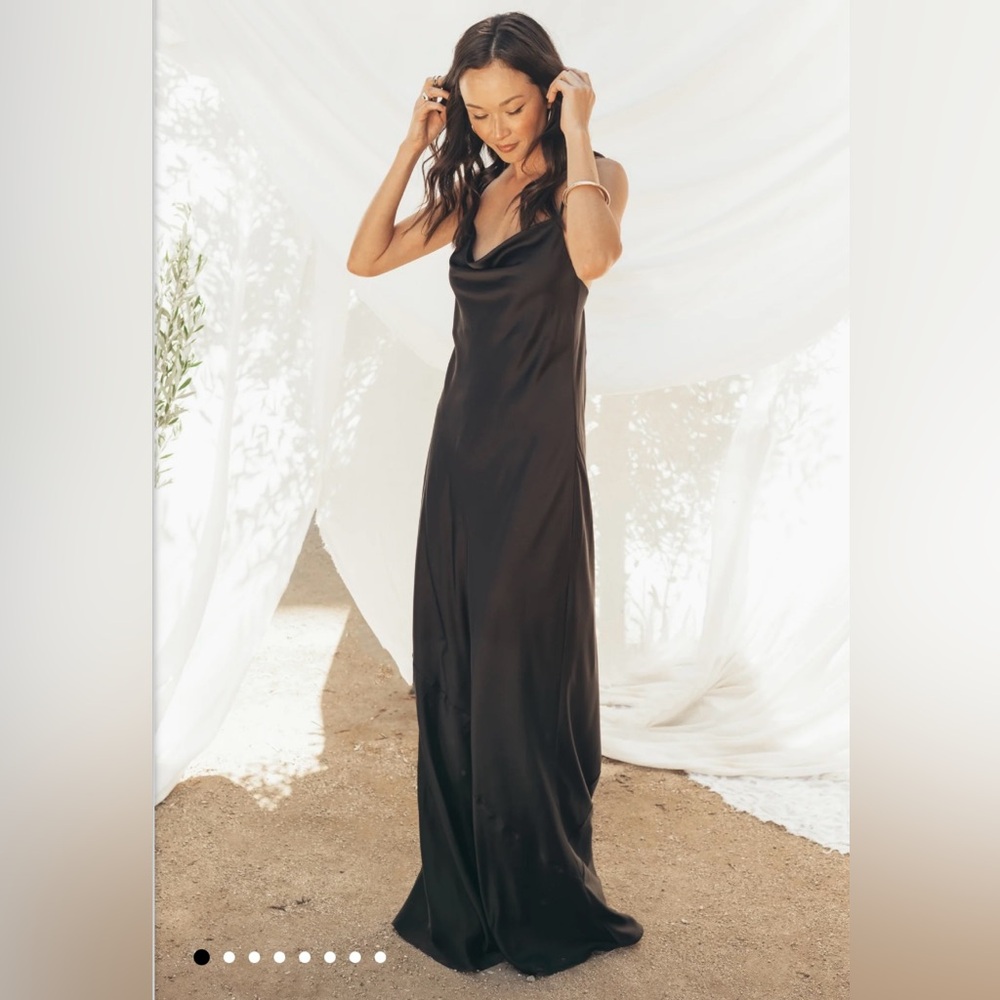 Mumu Tuscany Maxi Slip Dress